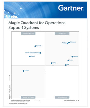 Netcracker is a Leader in Gartner’s OSS Magic Quadrant for the 6th Year